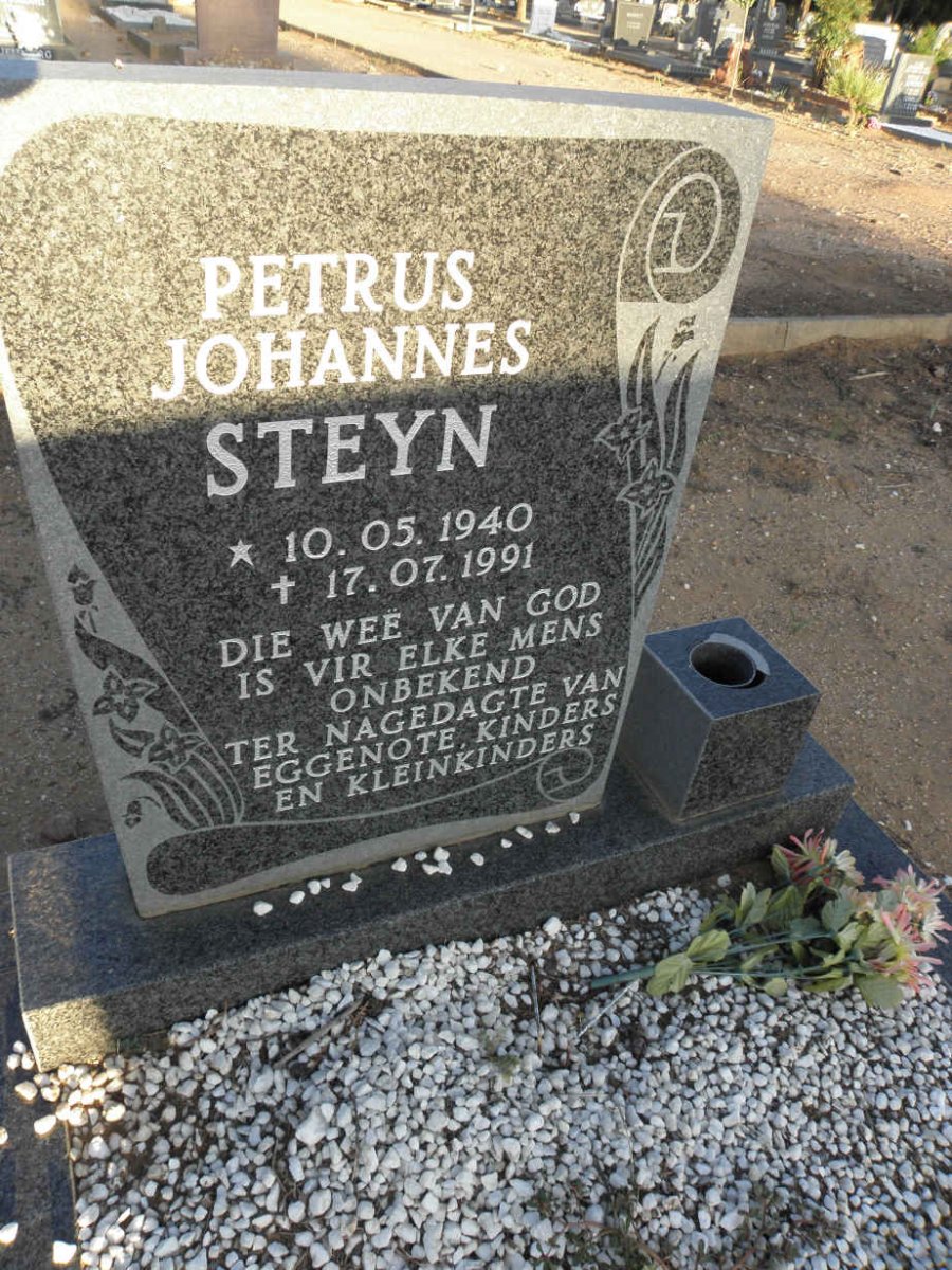 STEYN Petrus Johannes 1940-1991