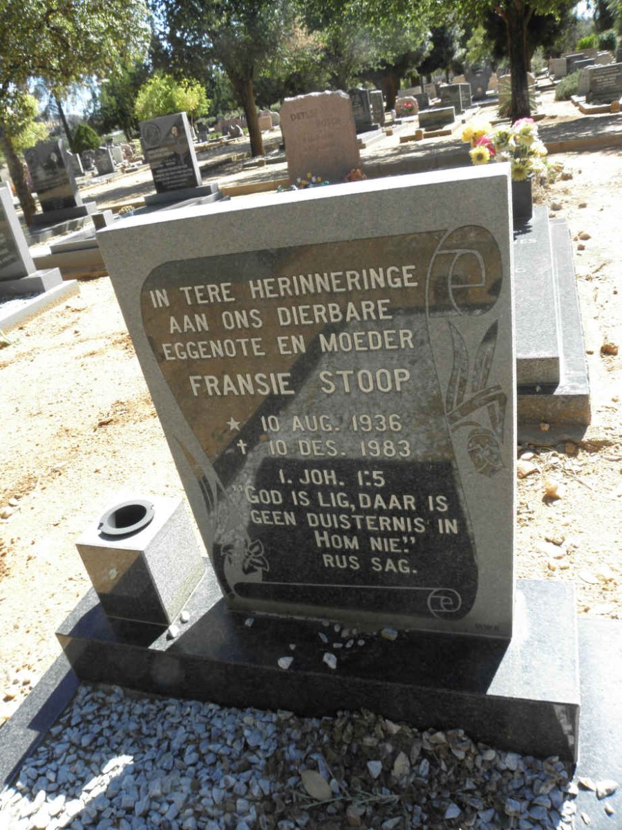 STOOP Fransie 1936-1983