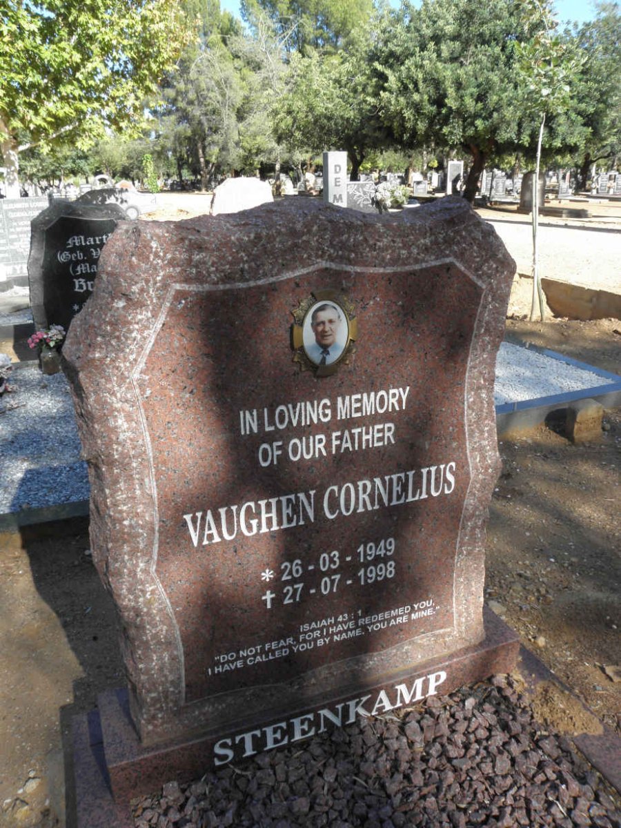 STEENKAMP Vaughen Cornelius 1949-1998