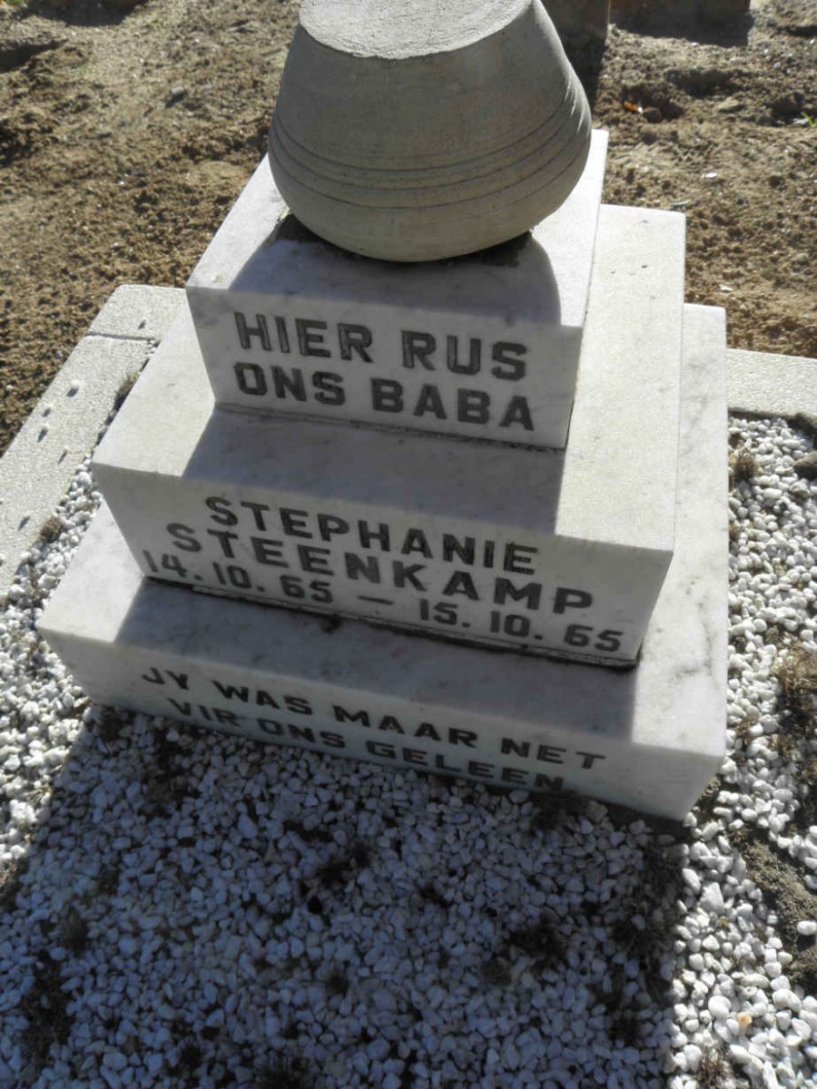 STEENKAMP Stephanie 1965-1965