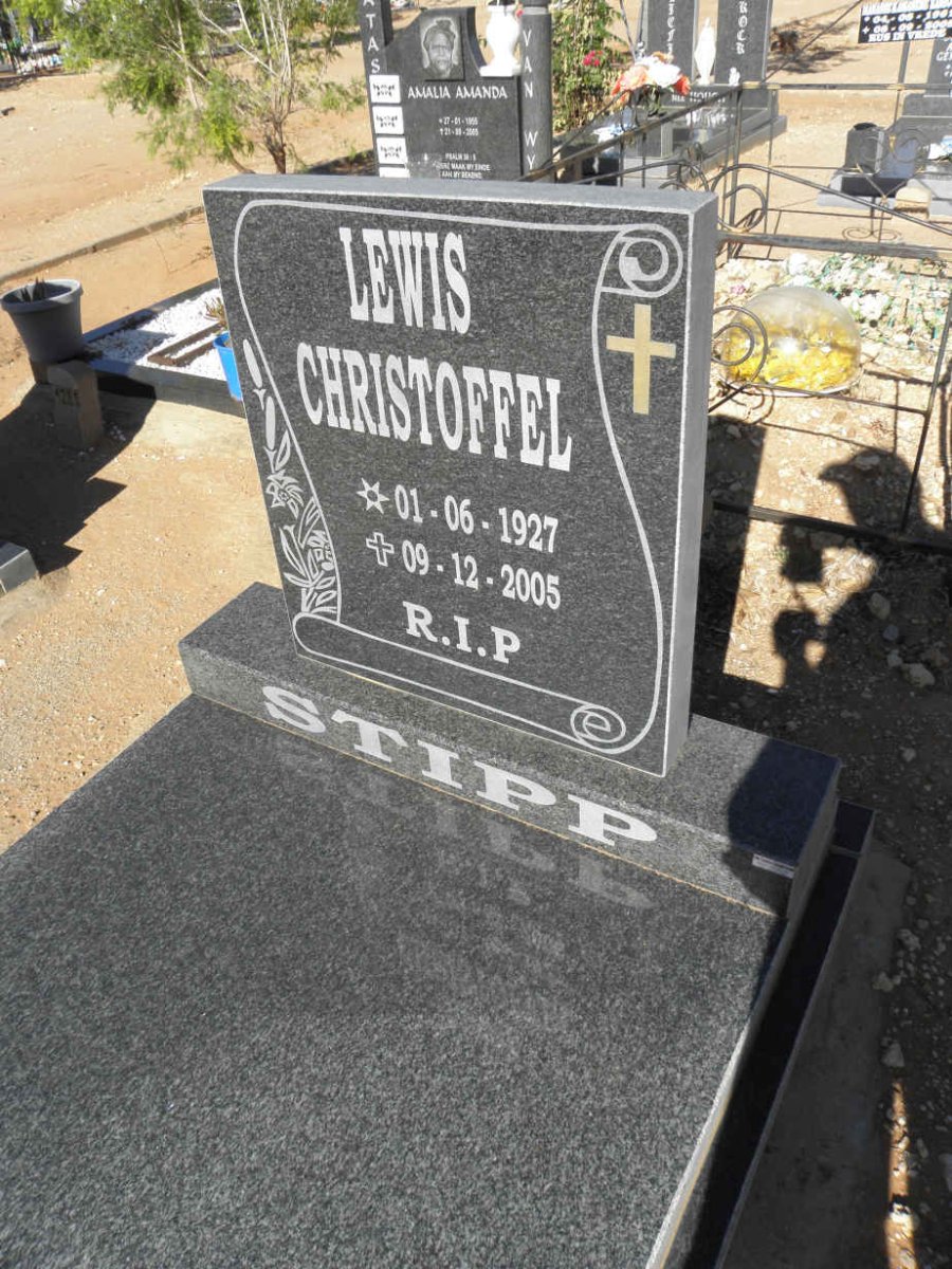 STIPP Lewis Christoffel 1927-2005