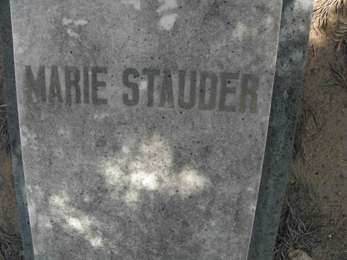 STAUDER Marie