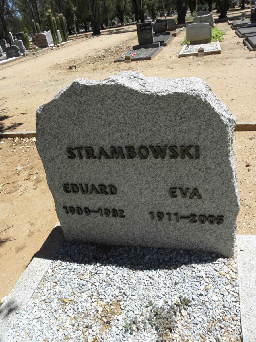 STRAMBOWSKI Eduard 1909-1982 &amp; Eva 1911-2005