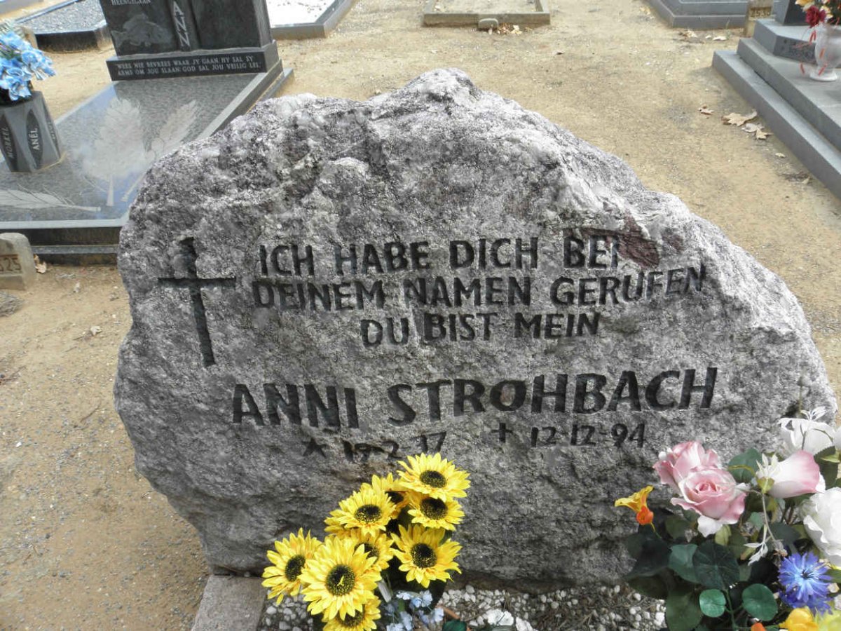 STROHBACH Anni 1937-1994