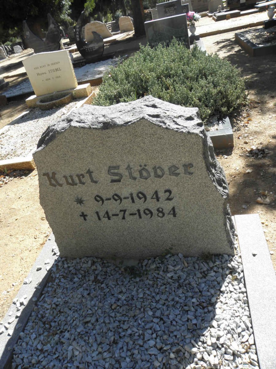 STÖVER Kurt 1942-1984