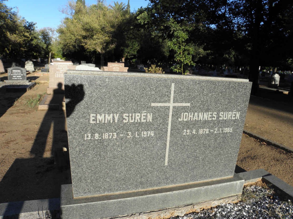 SURÉN Johannes 1878-1965 &amp; Emmy 1873-1974