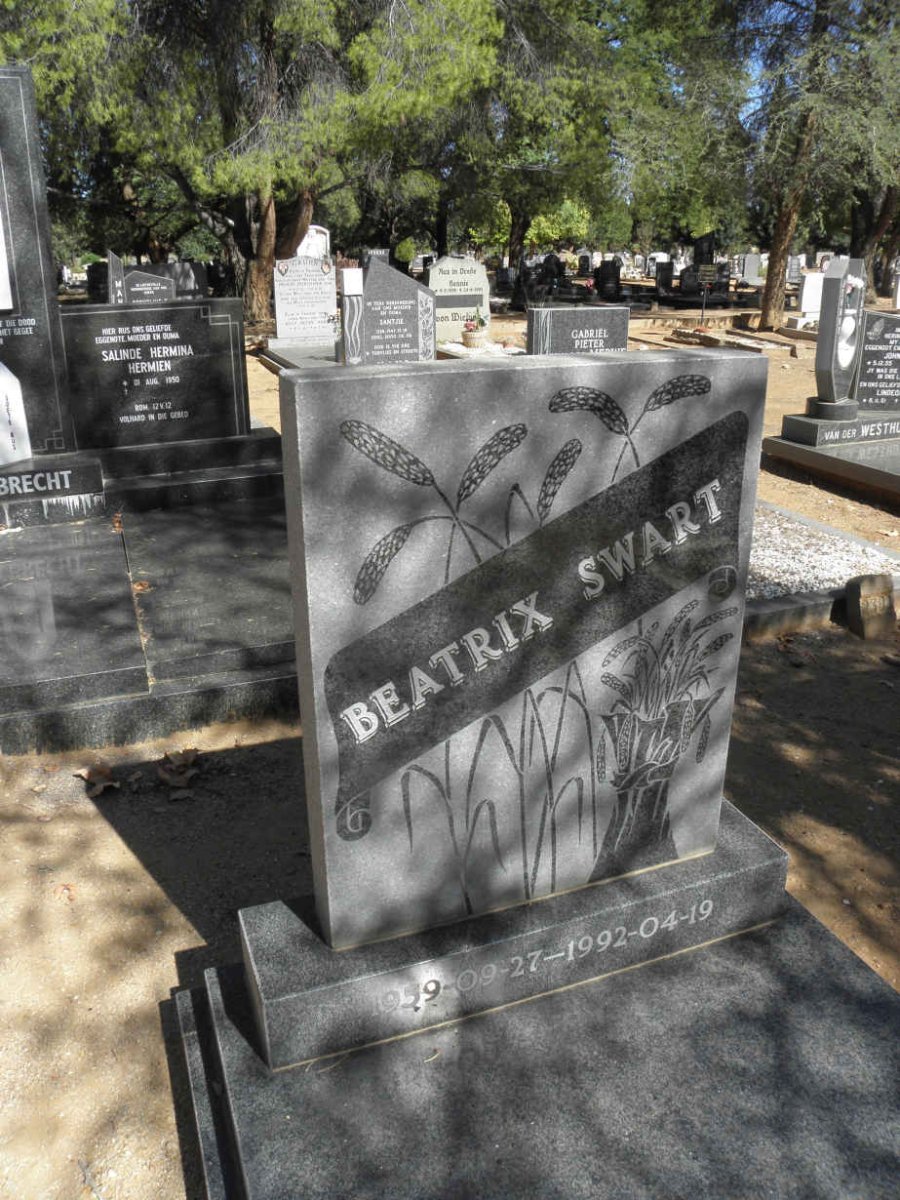 SWART Beatrix 1959-1992