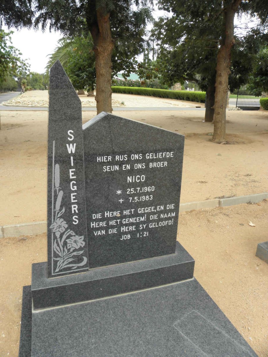 SWIEGERS Nico 1960-1983