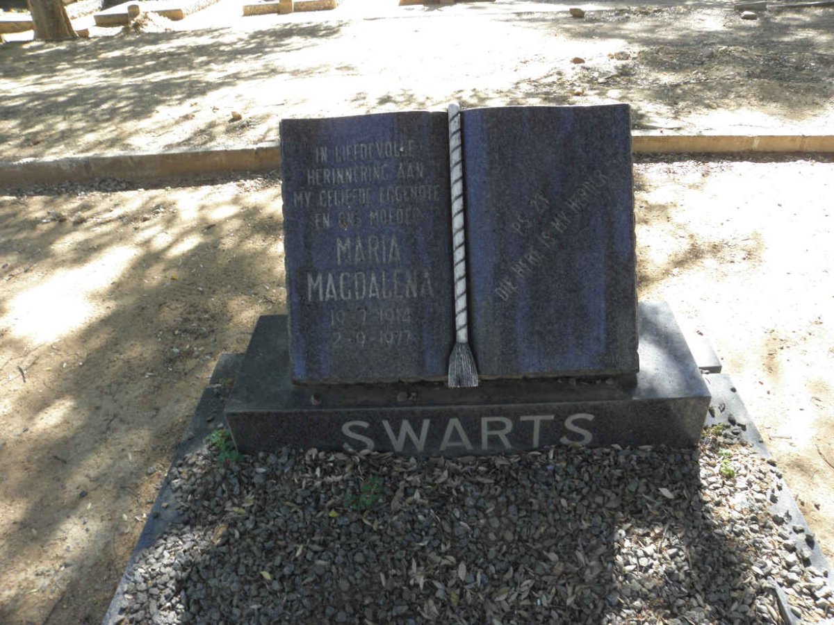 SWARTS Maria Magdalena 1914-1977