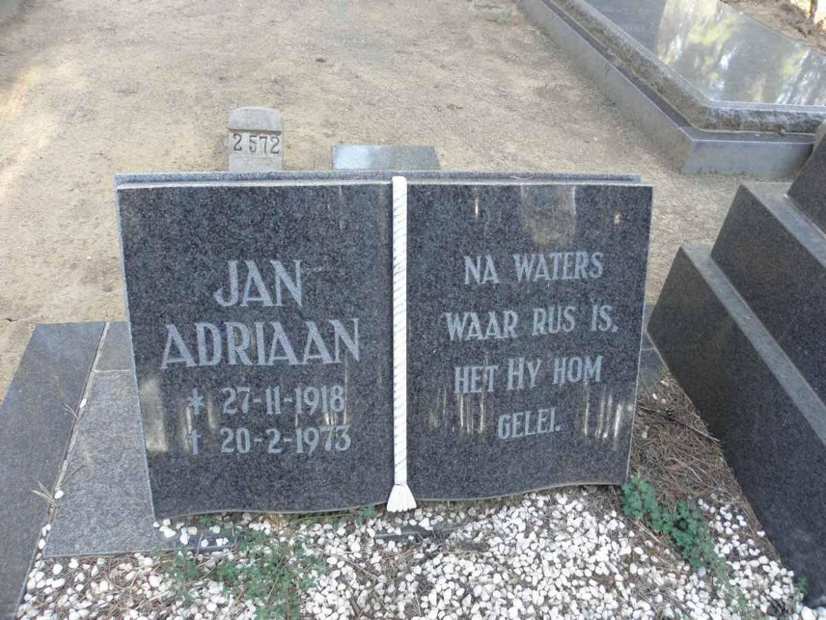 SWANEPOEL Jan Adriaan 1918-1973