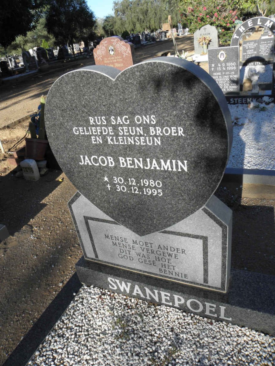 SWANEPOEL Jacob Benjamin 1980-1995