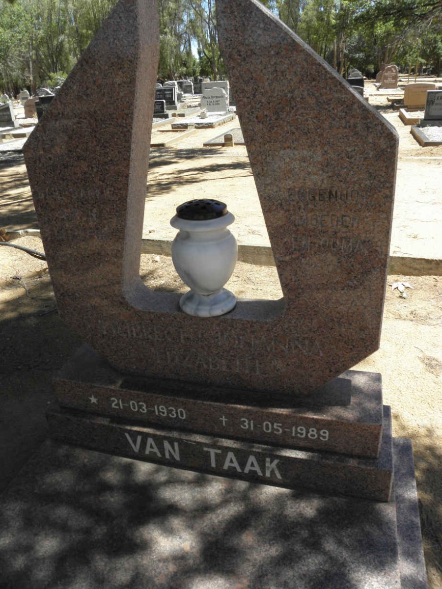 TAAK Heibrecht Johanna Elizabeth, van 1930-1989