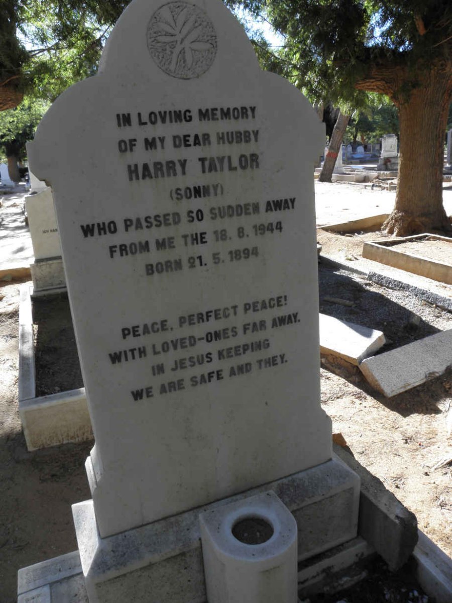 TAYLOR Harry 1894-1944