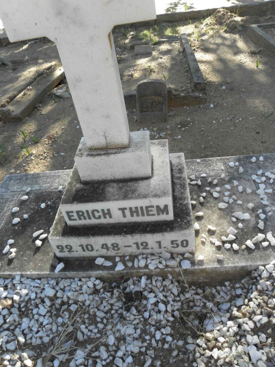 THIEM Erich 1948-1950