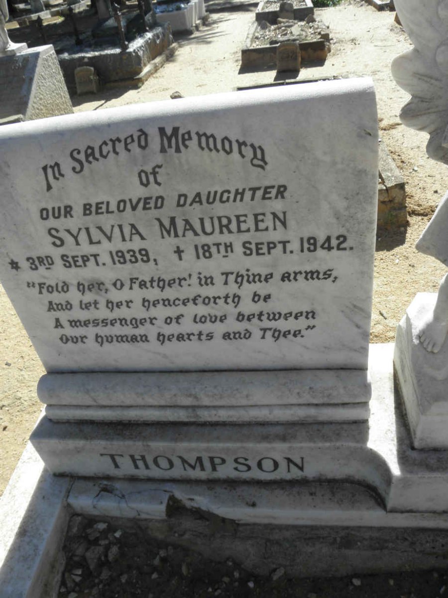 THOMPSON Sylvia Maureen 1939-1942