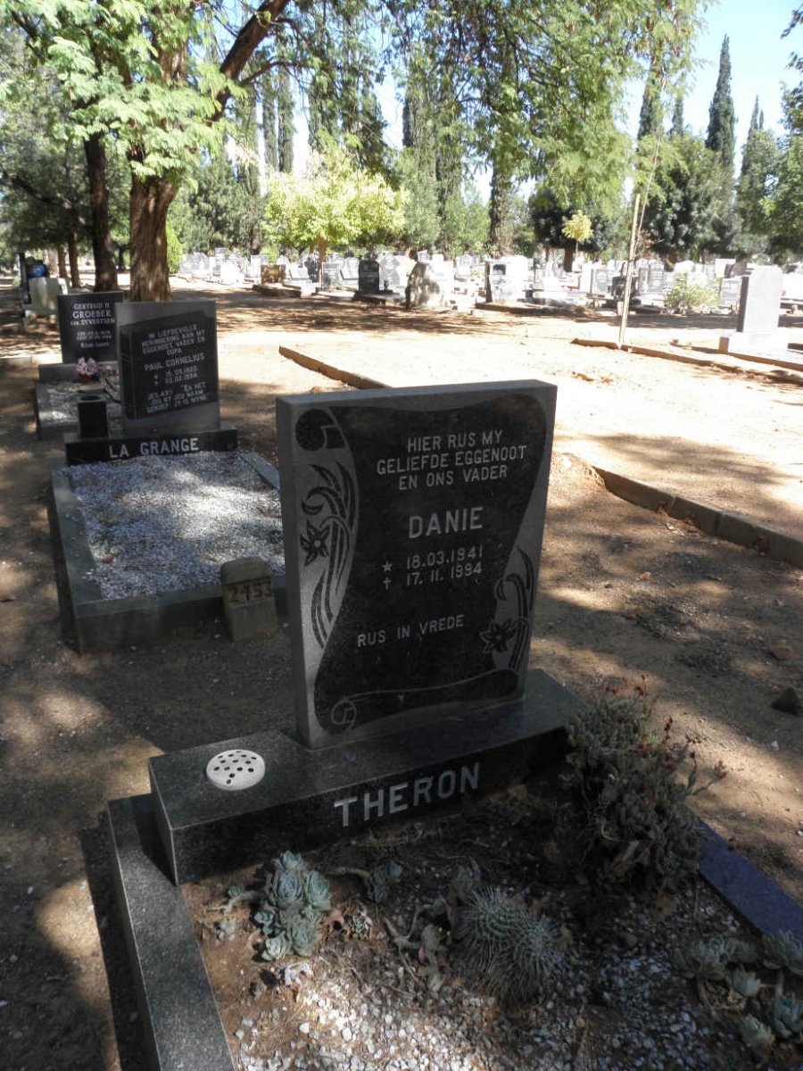 THERON Danie 1941-1994