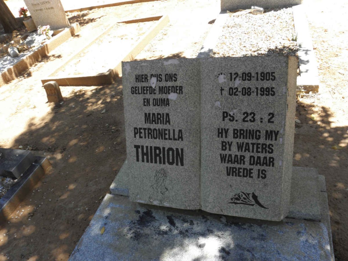 THIRION Maria Petronella 1905-1995