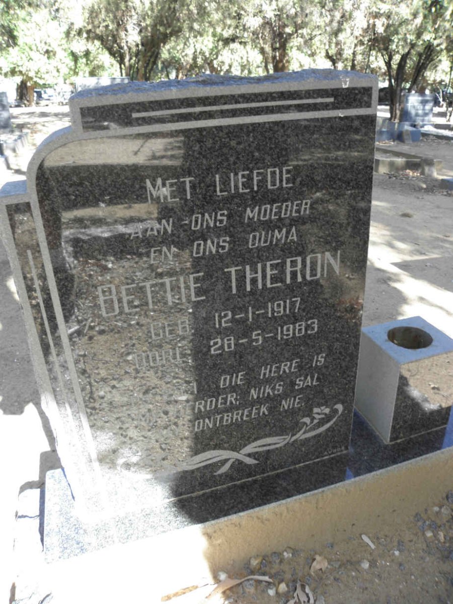 THERON Bettie 1917-1983