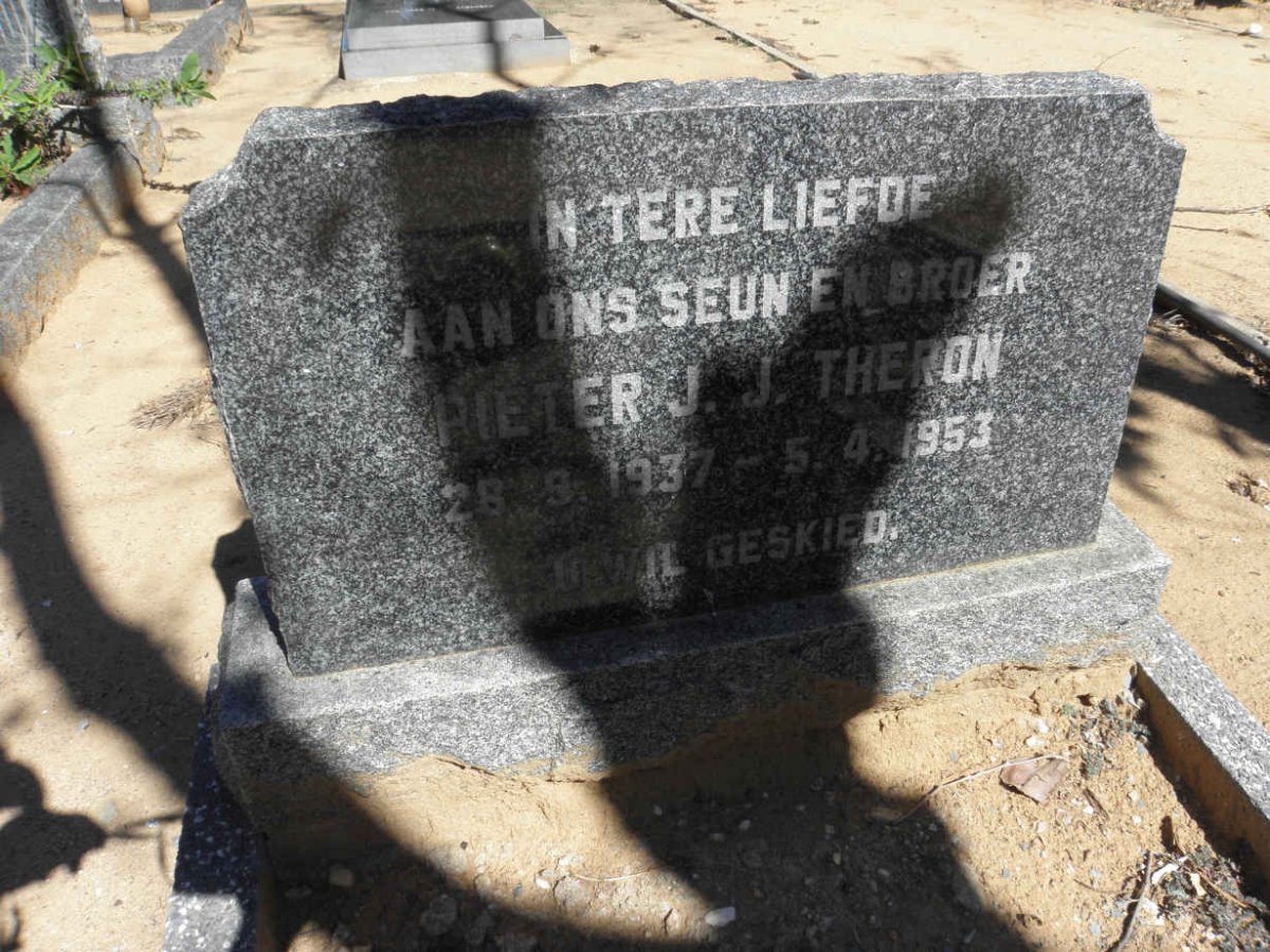 THERON Pieter J.J. 1937-1953