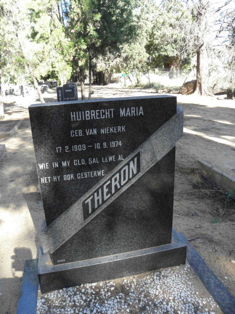 THERON Huibrecht Maria 1909-1974