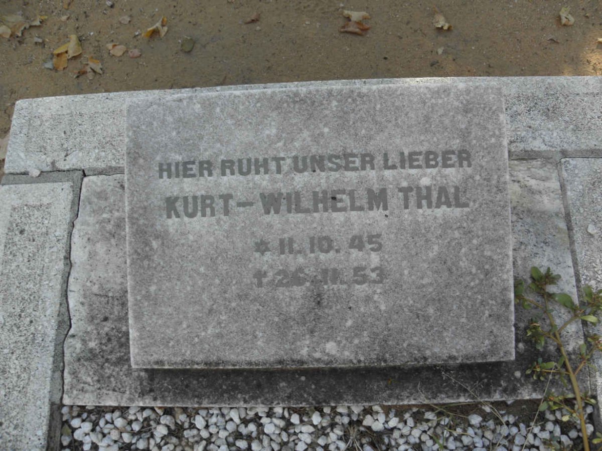 THAL Kurt-Wilhelm 1945-1953