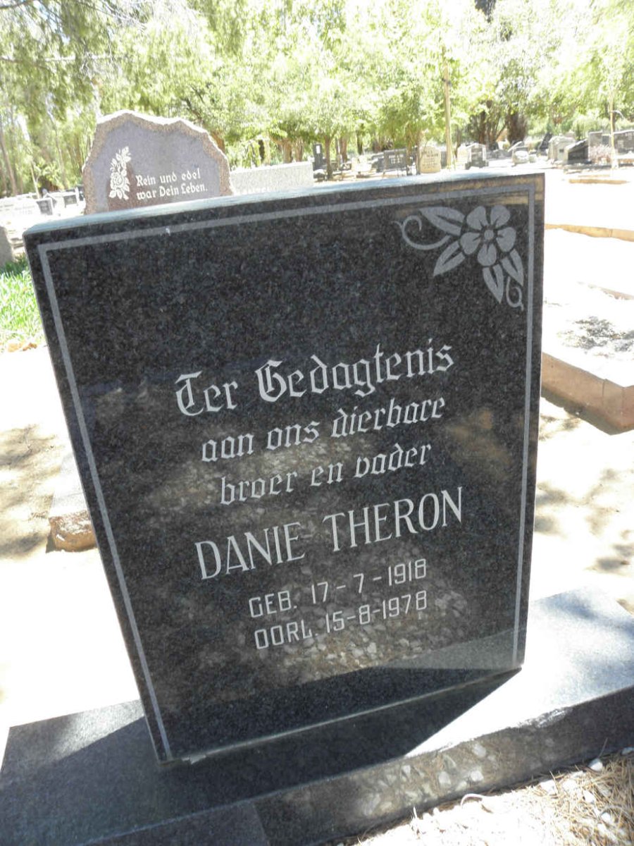 THERON Danie 1918-1978