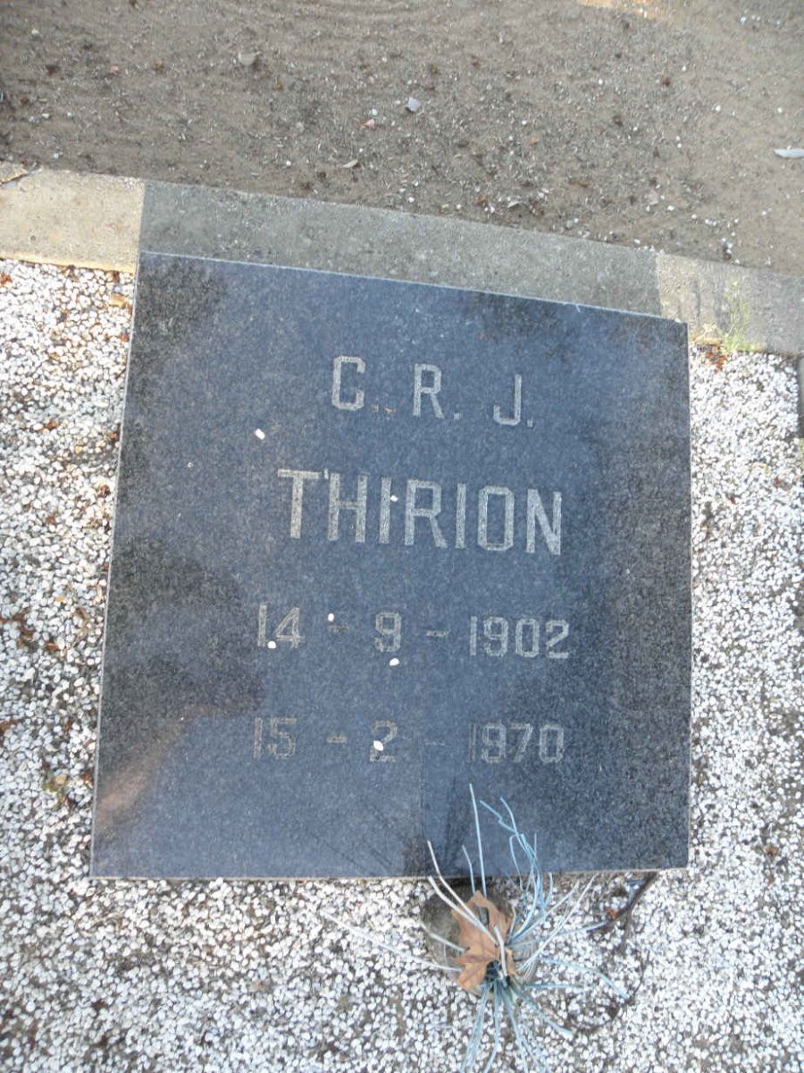 THIRION C.R.J. 1902-1970