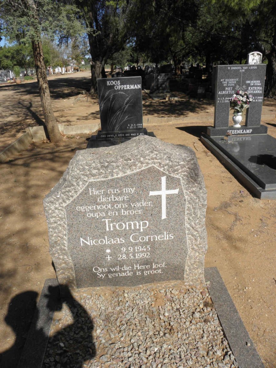TROMP Nicolaas Cornelis 1945-1992