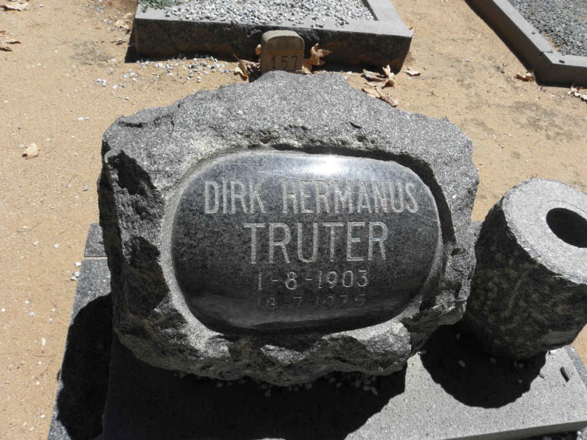 TRUTER Dirk Hermanus 1903-1975