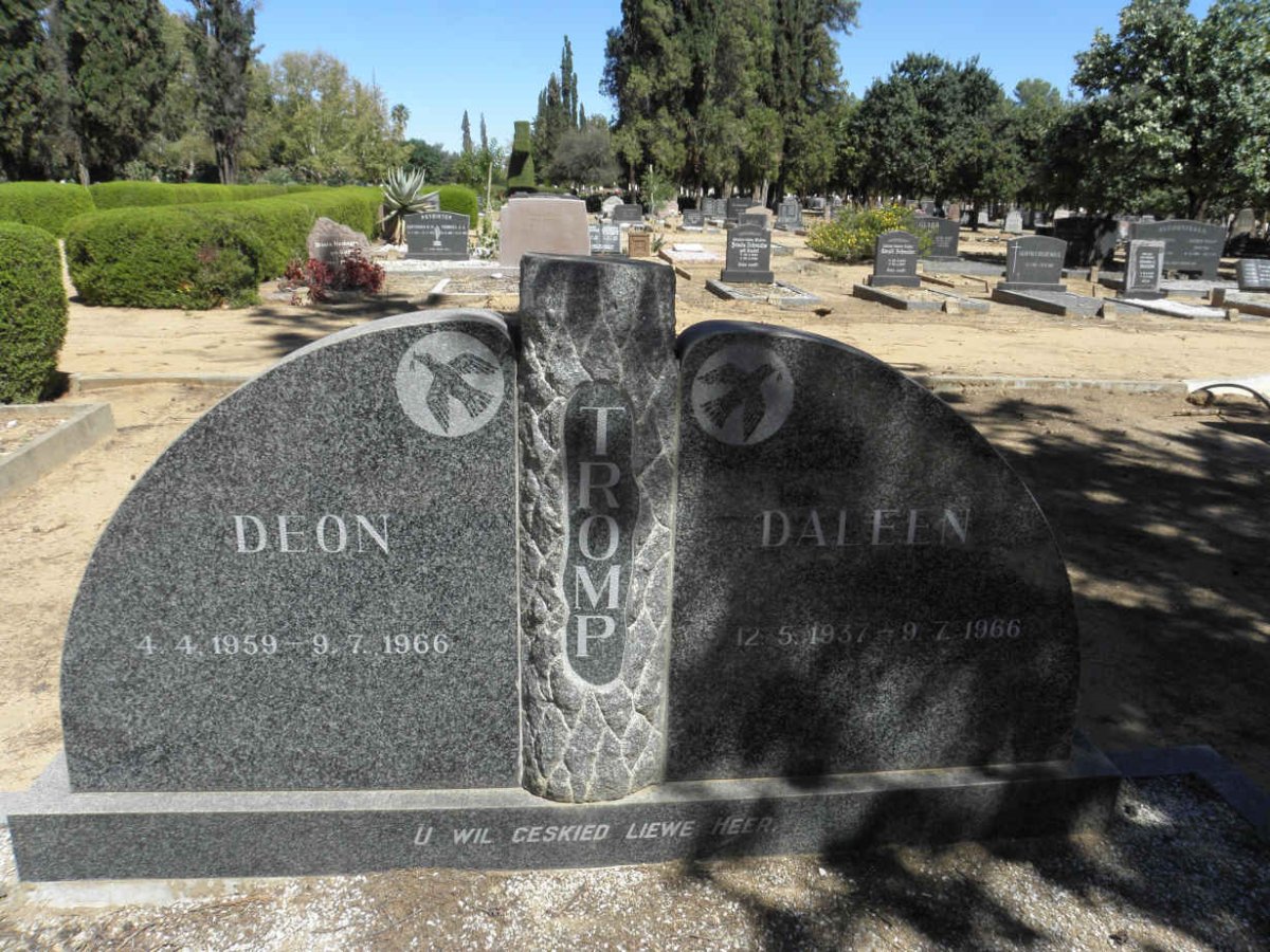 TROMP Deon 1959-1966 :: TROMP Daleen 1937-1966