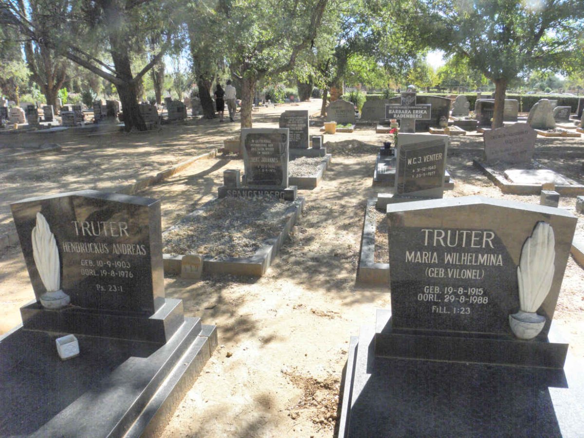 TRUTER Hendruckus Andreas 1903-1976 &amp; Maria Wilhelmina VILONEL 1915-1988