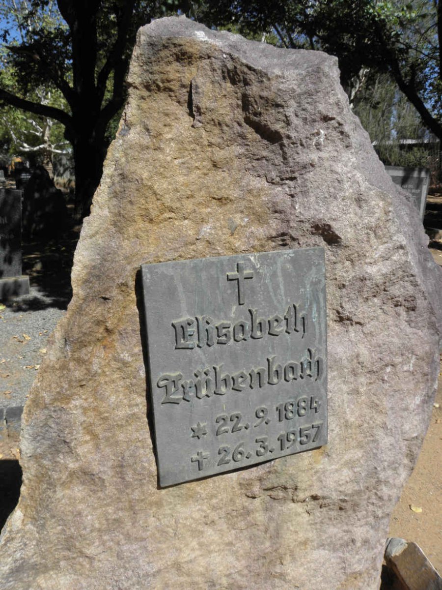 TRÜBENBACH Elizabeth 1884-1957