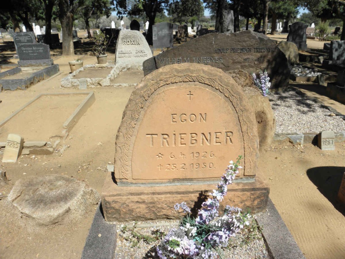 TRIEBNER Egon 1926-1950