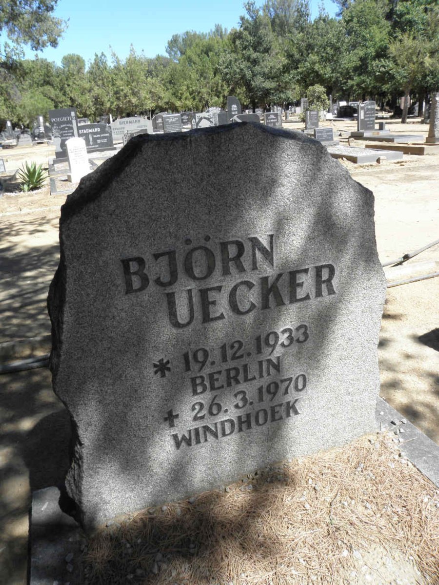 UECKER Björn 1933-1970