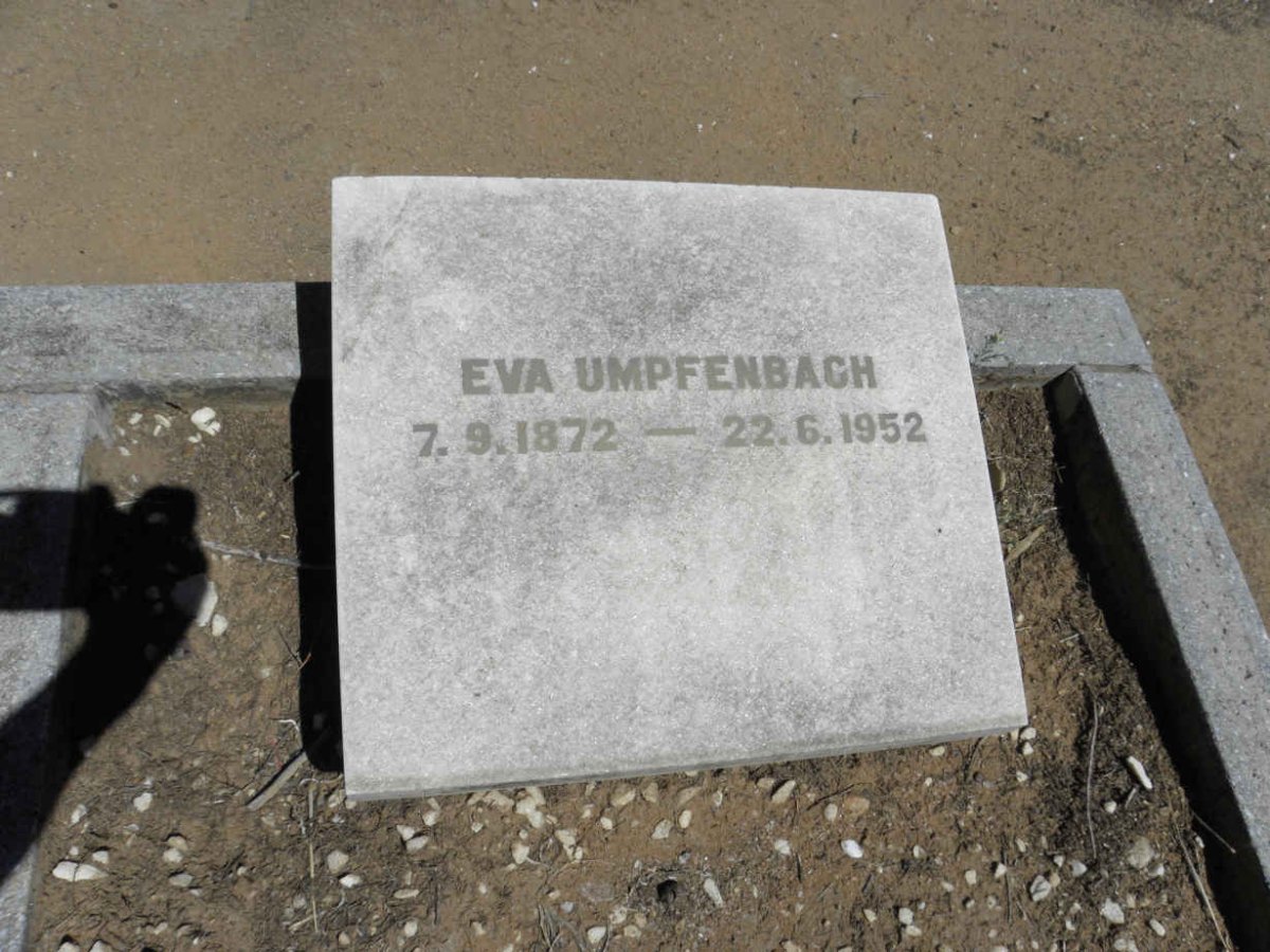 UMPFENBACH Eva 1872-1952