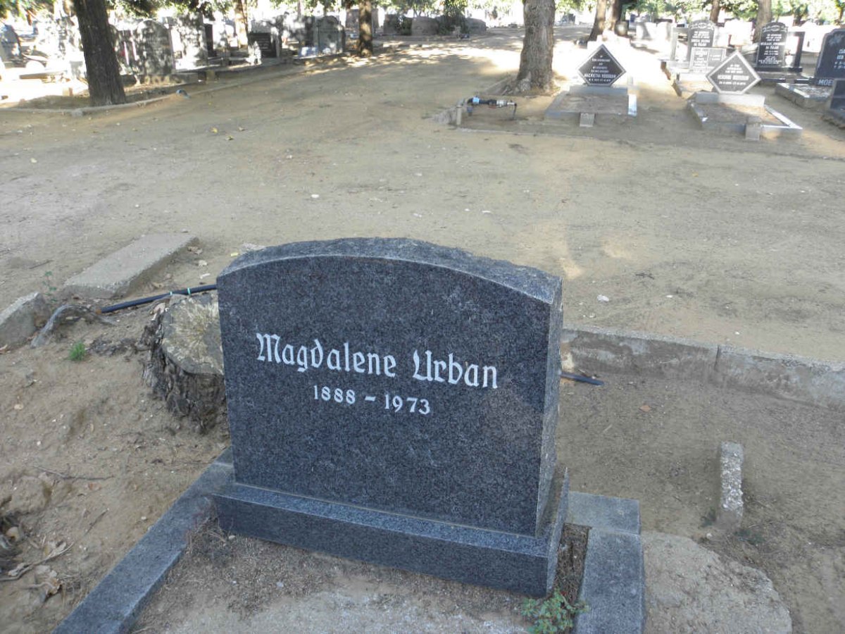 URBAN Magdalene 1888-1973