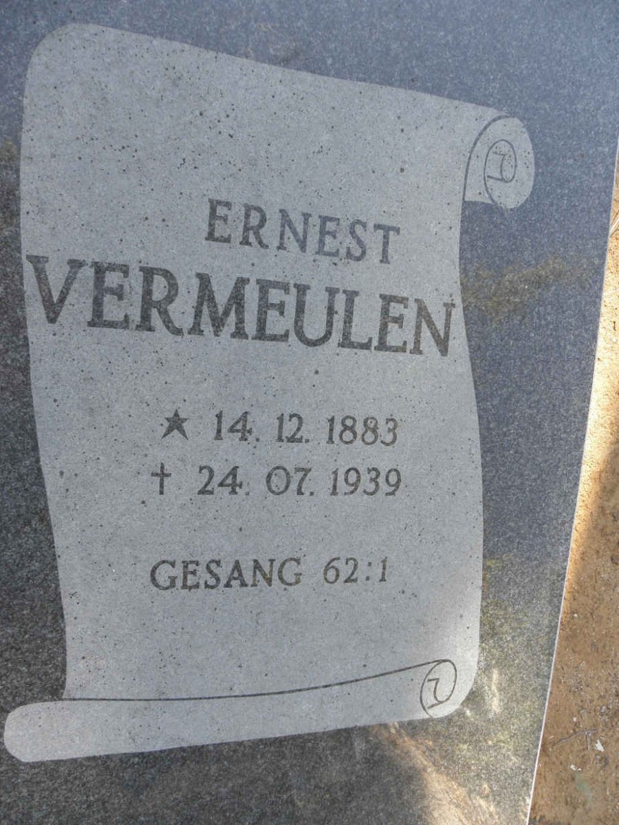 VERMEULEN Ernest 1883-1939