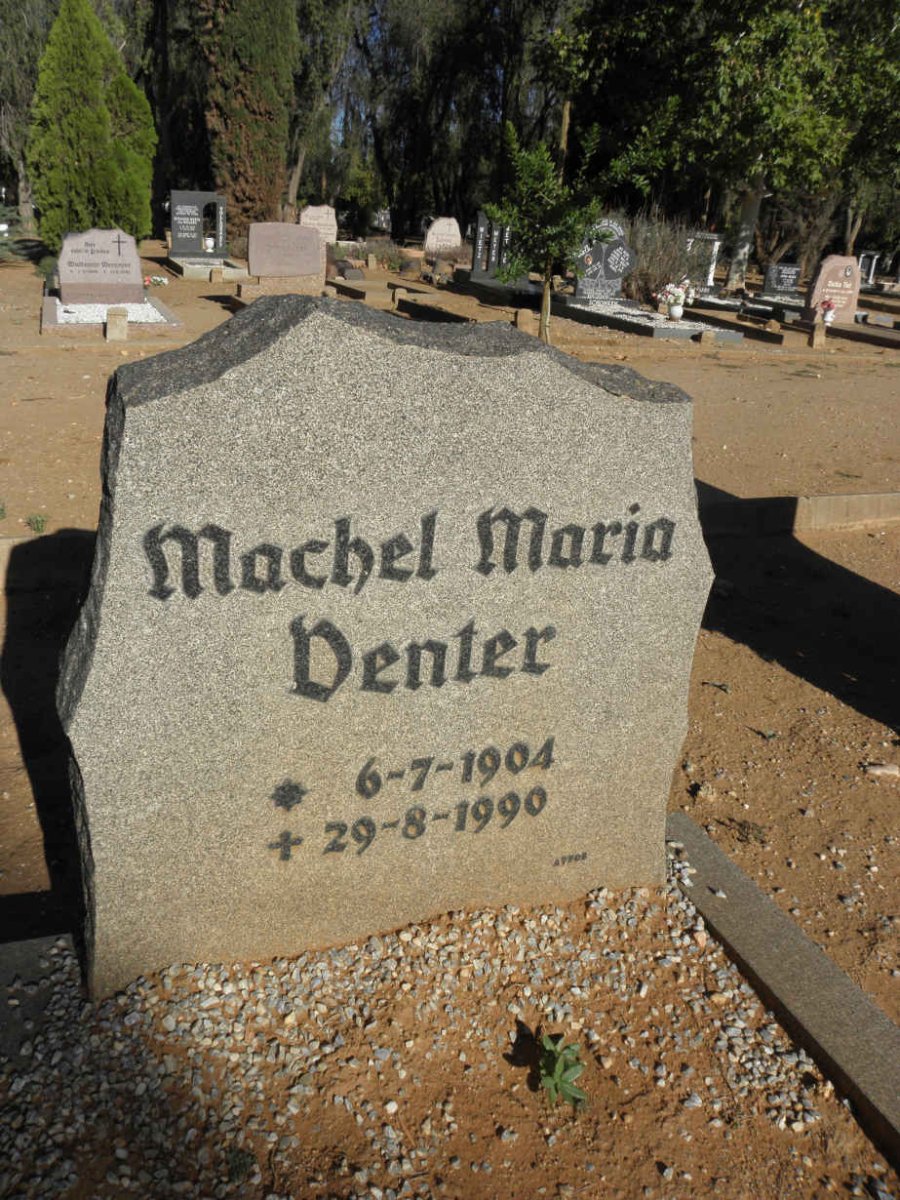 VENTER Machel Maria 1904-1990