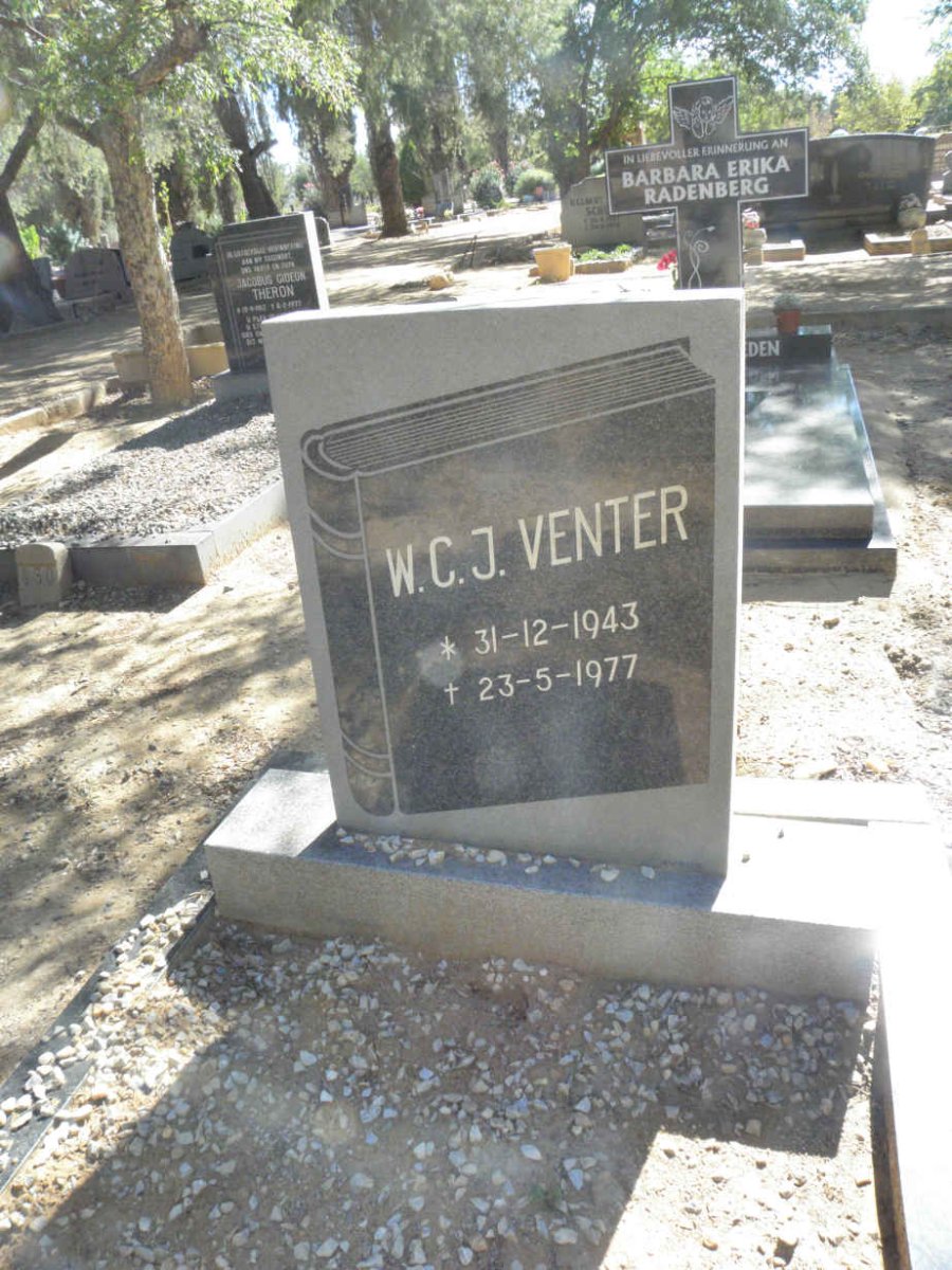 VENTER W.C.J. 1943-1977