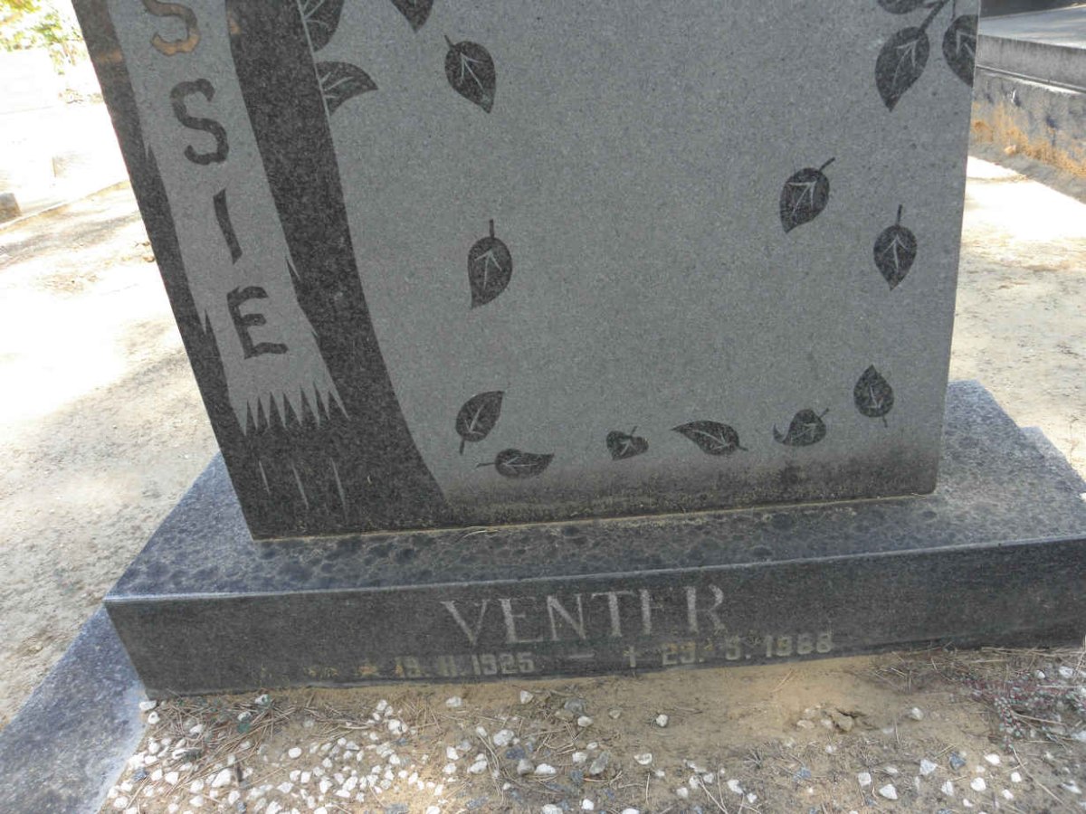 VENTER ?ssie 1925-1968