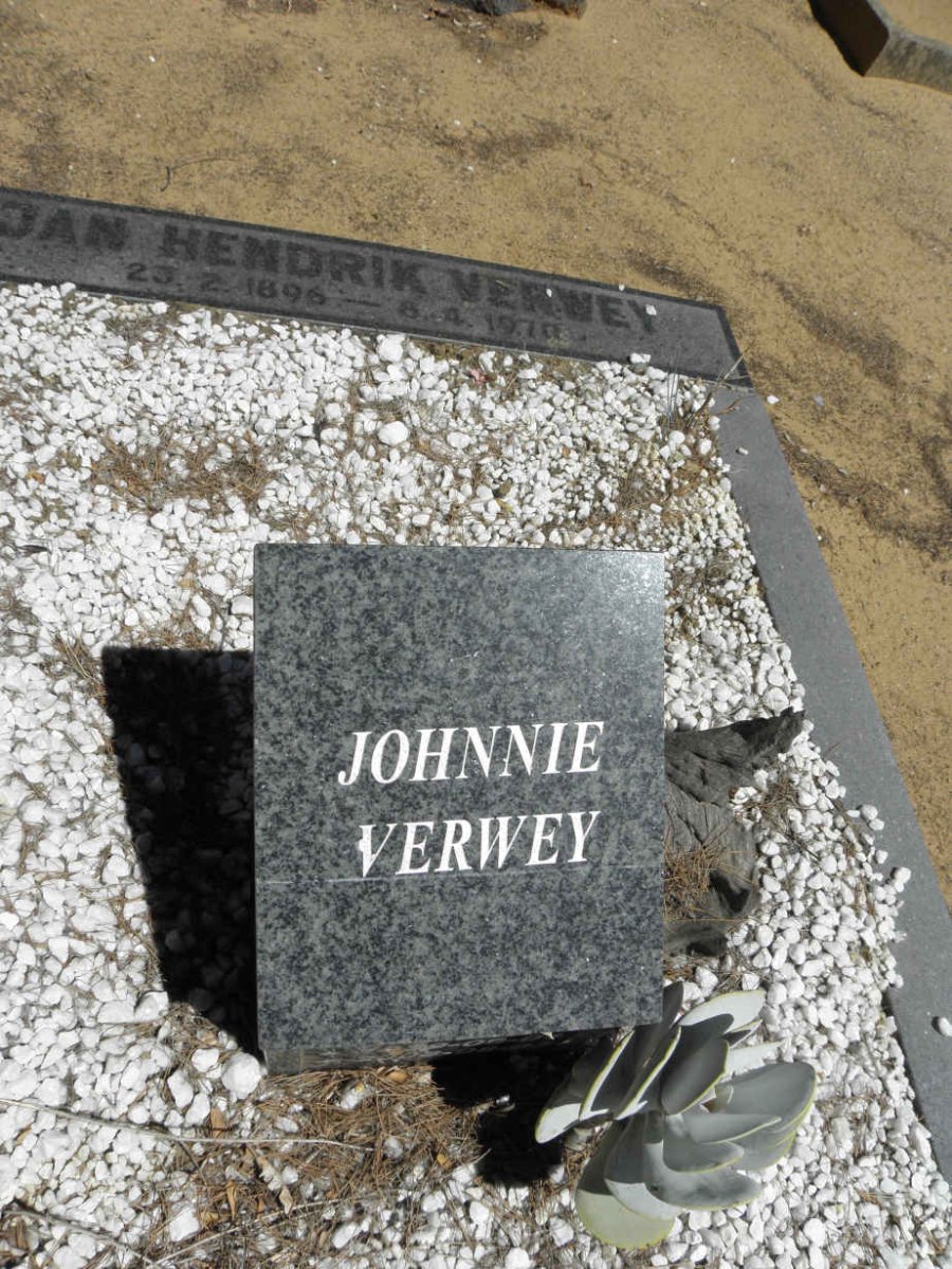 VERWEY Jan Hendrik 1896-1970