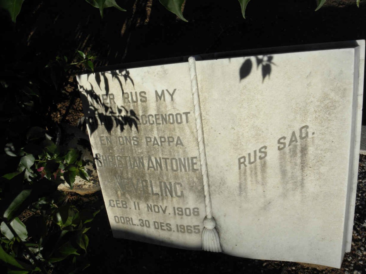 VEVELING Christian Antonie 1906-1965