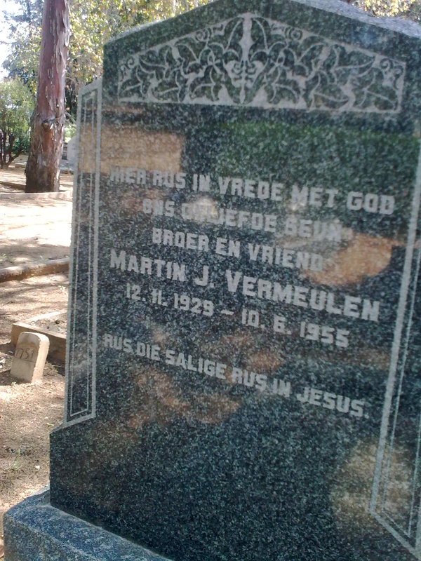 VERMEULEN Martin J. 1929-1955