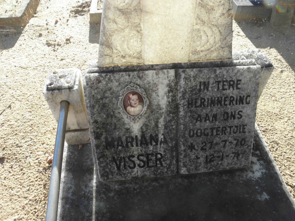 VISSER Mariana 1970-1971