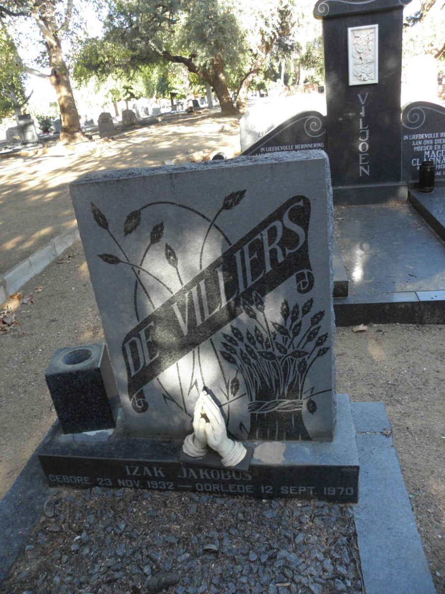 VILLIERS Izak Jakobus, de 1932-1970