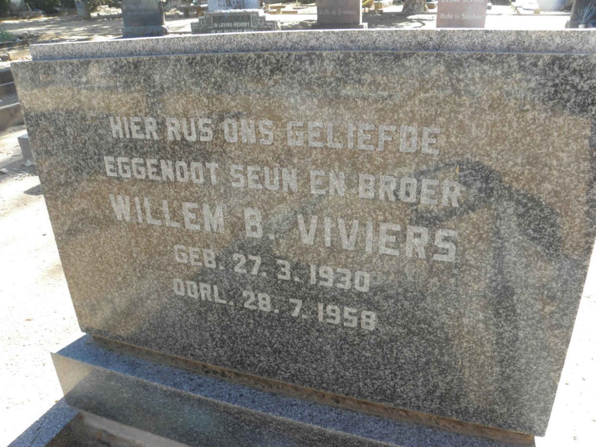 VIVIERS Willem B. 1930-1958