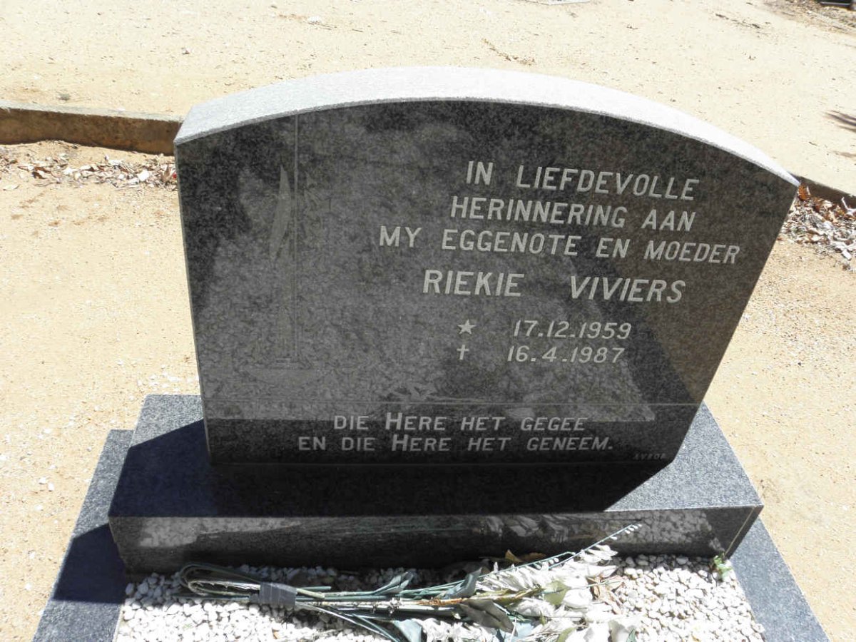 VIVIERS Riekie 1959-1987