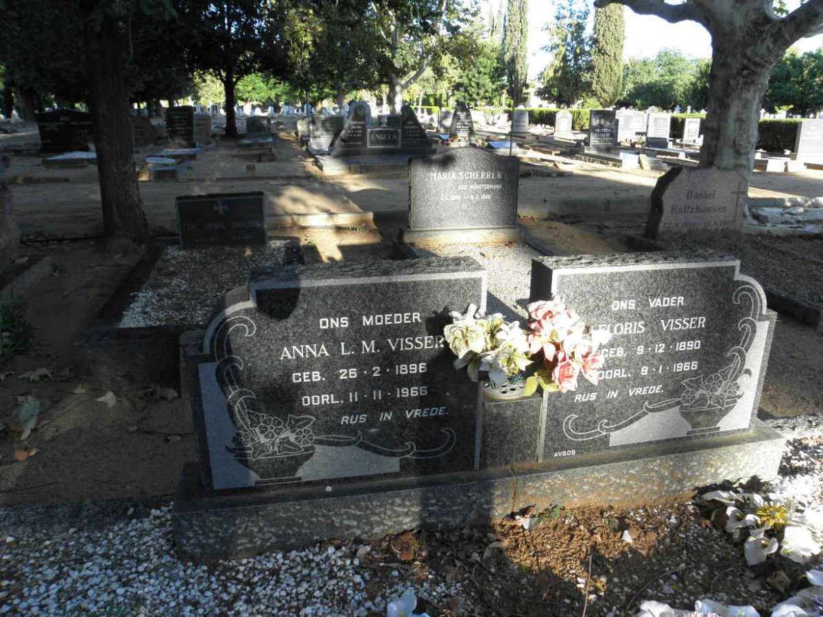 VISSER Floris 1890-1966 & Anna L.M. 1896-1966