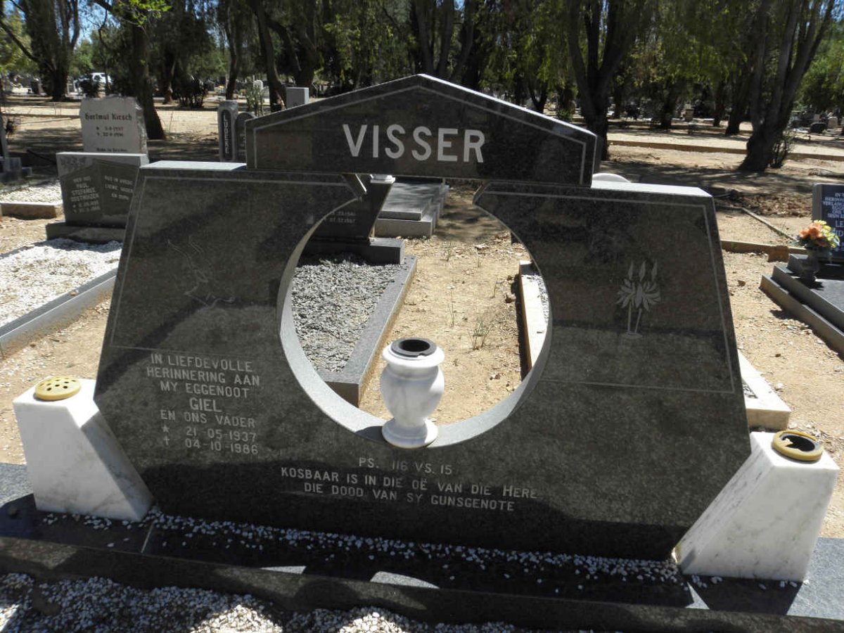VISSER Giel 1937-1986