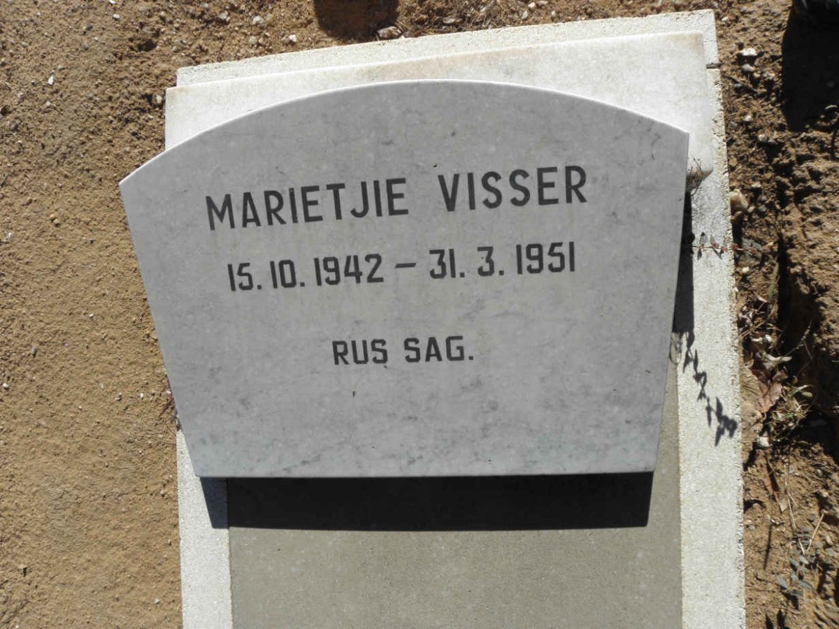 VISSER Marietjie 1942-1951